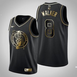 Boston Celtics Kemba Walker & 8 Golden Edition Nero Maglia
