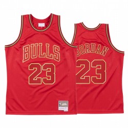 Chicago Bulls di Michael Jordan 2020 CNY Red Throwback Maglia
