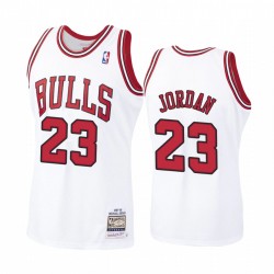 Chicago Bulls di Michael Jordan e 23 Hardwood Classics Maglia Uomo