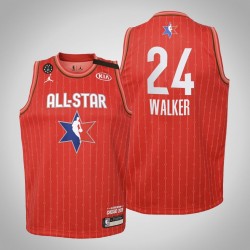Gioventù squadra Giannis Kemba Walker & 24 Celtics Red 2020 NBA All-Star Game Maglia