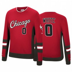 Coby Bianco Chicago Bulls Hometown Champs Red Hardwood Classics Pullover Maglione