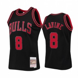 Chicago Bulls Zach Lavine Nero Anelli Collezione HWC Maglia & 8