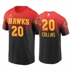 Atlanta Hawks John Collins Classic 2020-21 nuova stagione di pendenza Tee