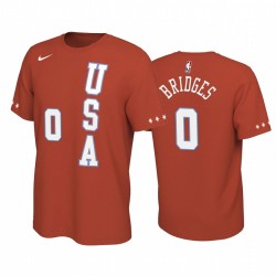 2020 NBA Rising Star Team USA Miglia Ponti T-shirt Charlotte Hornets e 0 Arancione
