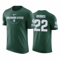 Michigan State Spartans Miles & Bridges 22 Green Key Leggenda T-shirt