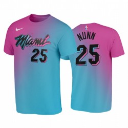 Kendrick Nunn 2020-21 Calore & 25 Rainbow City Blu Rosa T-shirt ViceWave