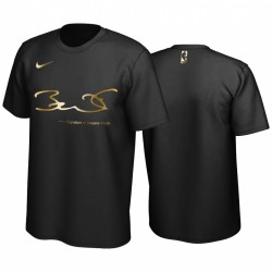 Dwyane Wade Black Edition Oro limitata Signature T-shirt
