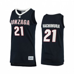 Gonzaga Bulldogs Rui Hachimura & 21 Navy Alumni Basketball Maglia