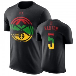 Will Barton Denver Nuggets nero Black History & 5 Moda T-shirt