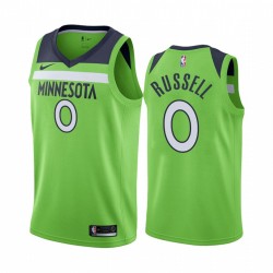 D'Angelo Russell Minnesota Timberwolves verde Normativa & 0 Maglia
