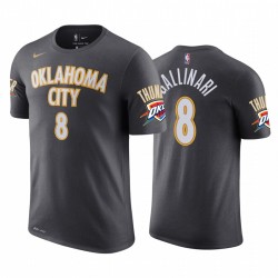 Danilo Gallinari Oklahoma City Thunder Città antracite T-shirt