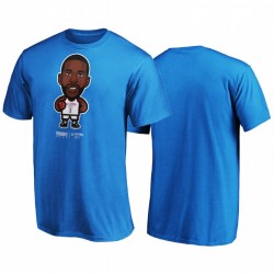 Chris Paul # 3 Thunder NBA Playoffs 2020 Bound Star Player T-Shirt Blu