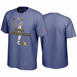 Warriors Stephen Curry BR X Omaggio X NBA Jam T-Shirt Blu