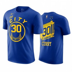 Stephen Curry 2020-21 Guerrieri e 30 Classic Edition T-shirt Reali