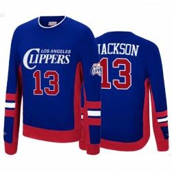 Paul George LA Clippers Hometown Champs Reale Hardwood Classics Pullover Maglione