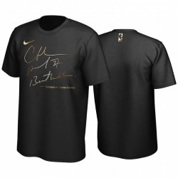 Charles Barkley Black Edition Oro limitata Signature T-shirt