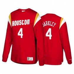 Rockets Charles Barkley e 4 Hardwood Classics a maniche lunghe T-shirt