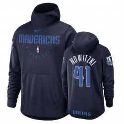 Dallas Mavericks Dirk Nowitzki e 41 da uomo con cappuccio Navy Spotlight