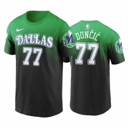 Dallas Mavericks Luka Dončić Classic 2020-21 nuova stagione di pendenza Tee