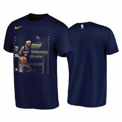 Brandon Ingram & 14 Pelicans 2020 Playoff MIP Navy T-shirt