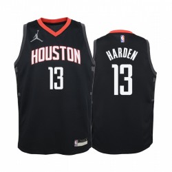 James Harden Houston Rockets gioventù nero Dichiarazione Maglia