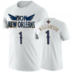 New Orleans Pellicani Zion Williamson uomo Nome e Numero T-shirt