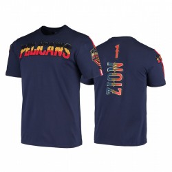 Zion Williamson & 1 Pellicani Iconic Player Navy T-shirt
