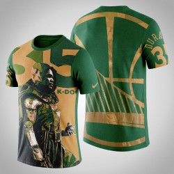 Golden State Warriors di Kevin Durant e 35 Comic Dottor Destino Marvel T-shirt - verde