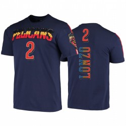 Lonzo Ball & 2 Pellicani Iconic Player Navy T-shirt