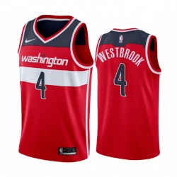 Russell Westbrook Washington Wizards 2020-21 Red Icon Maglia 2020 Commercio