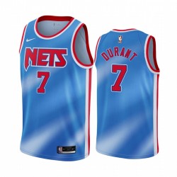 Kevin Durant Brooklyn Nets Blue Classic Edition New Uniform 2020-21 Maglia