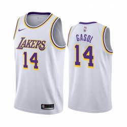 Marc Gasol Los Angeles Lakers 2020-21 Associazione Bianco Maglia 2020 Commercio