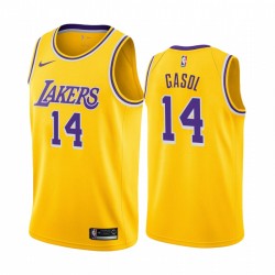Marc Gasol Los Angeles Lakers 2020-21 Gold Icon Maglia 2020 Commercio