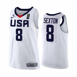 Collin Sexton USA Basketball & 8 Bianco 2016 U17 Campionato mondiale MVP Maglia