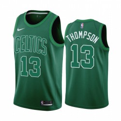 2020-21 Boston Celtics Tristan Thompson guadagnato edizione Green & 13 Maglia