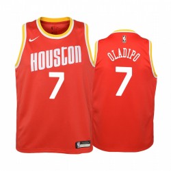 Houston Rockets Victor Oladipo Classic Edition Red Youth Maglia 2021 Trade # 7