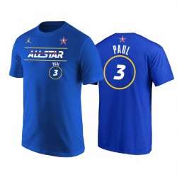 2021 All-Star # 3 Chris Paul Western Conference Sounds Royal T-Shirt
