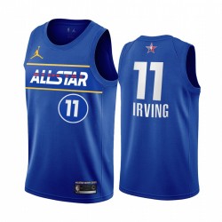 2021 All-Star Kyrie Irving Maglia Blue Eastern Conference Nets Uniform
