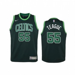 Jeff Teague Boston Celtics 2021 Edizione guadagnata Green Youth Maglia -