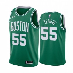 Jeff Teague Boston Celtics 2020-21 Icona verde Maglia 2020 Commercio