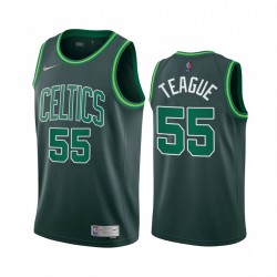2020-21 Boston Celtics Jeff Teague TAUDED EDITION GREEN & 55 GLIA