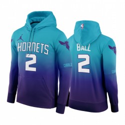 Lamelo Ball Charlotte Hornets 2020-21 2020 NBA Draft Hoodie Hoodie Tel Pullover
