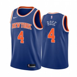 Derrick Rose New York Knicks 2020-21 Blue Icon Edition Maglia