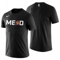 Los Angeles Lakers Team Logo Carmelo Anthony n. 7 T-shirt Nero