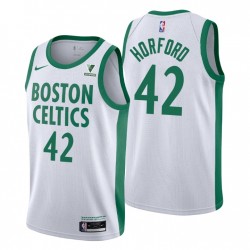 Boston Celtics City Edition Al Horford # 42 Bianco Swingman Maglia
