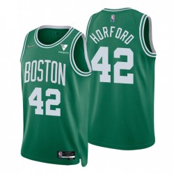 2021-22 Boston Celtics Al Horford # 42 75th Anniversary Diamond Kelly Green Swingman Icona Maglia
