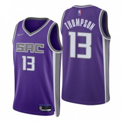 Sacramento Kings Tristan Thompson # 13 75th Anniversary Purple maglia