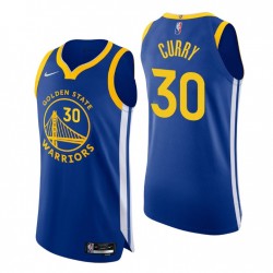 Golden State Warriors Stephen Curry # 30 75th Anniversary Authentic Royal Maglia icon
