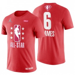 Los Angeles Lakers Lebron James 2022 NBA All-Star Maroon 75th T-Shirt