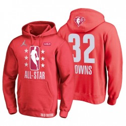 Minnesota Timberwolves 2022 NBA All-Star Karl-Anthony Towns Maroon Pullover Hoodie 75th